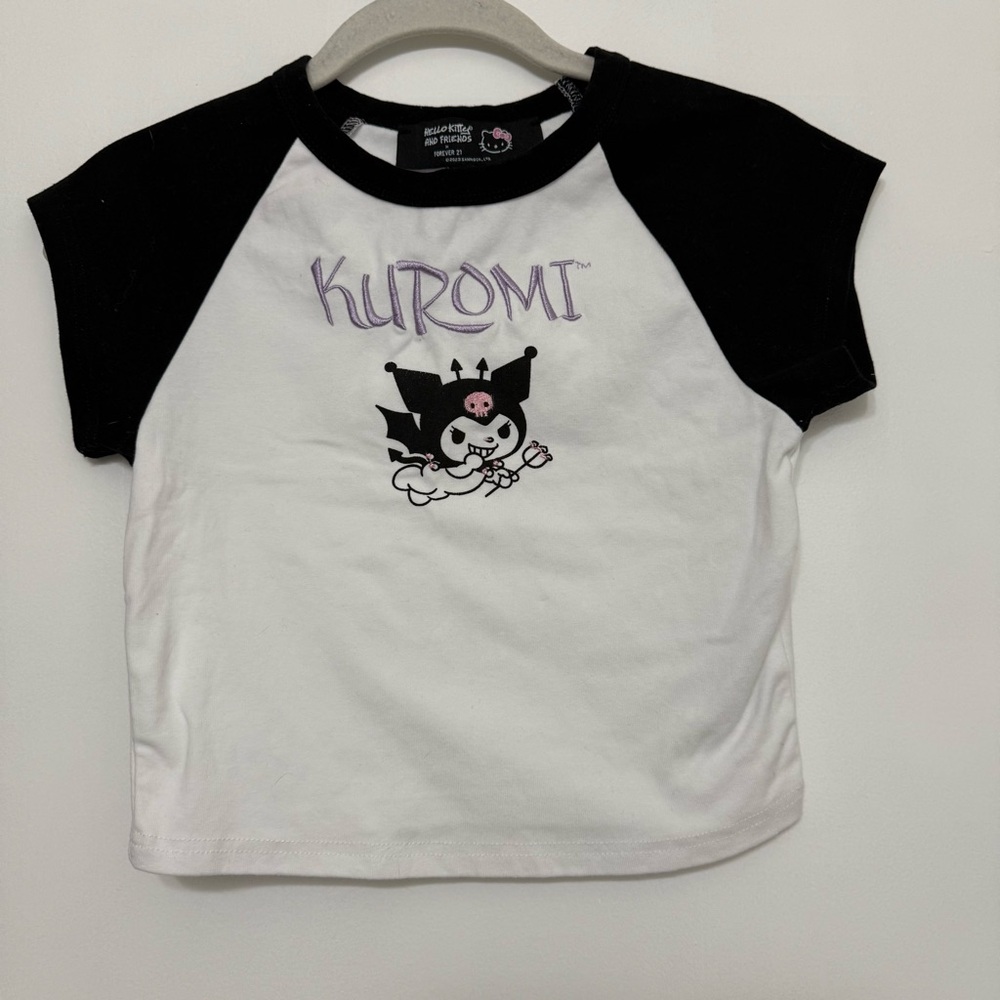 Forever 21 Kuromi Crop Top